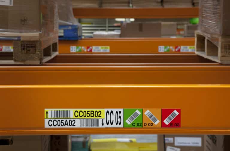 Pallet Racking Labels | ELAN Europe