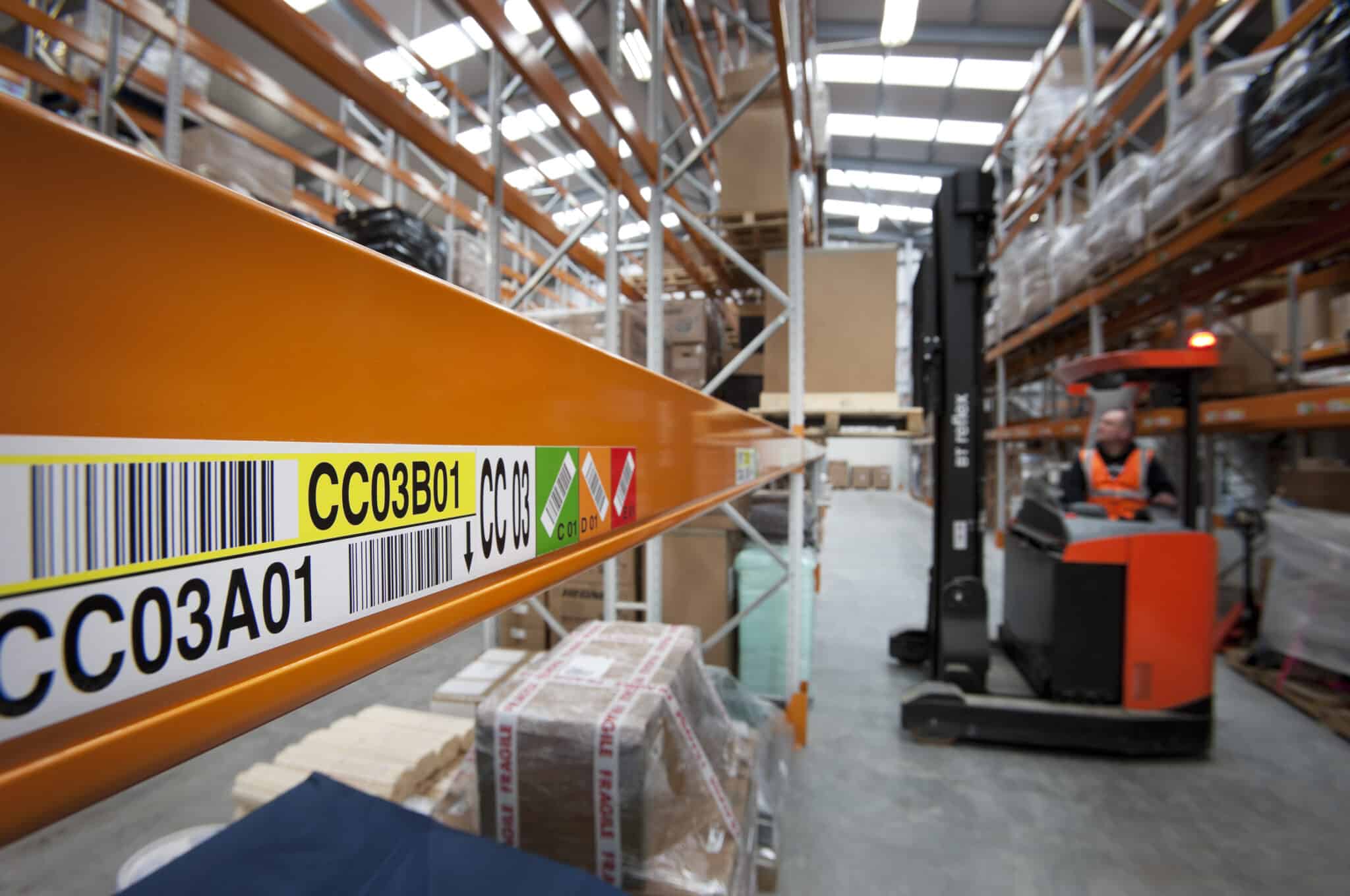 Racking Inspections With Racking Labels Racking Load Notices | ELAN Europe
